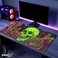 Psycho Skull Pad Mouse Gaming XL