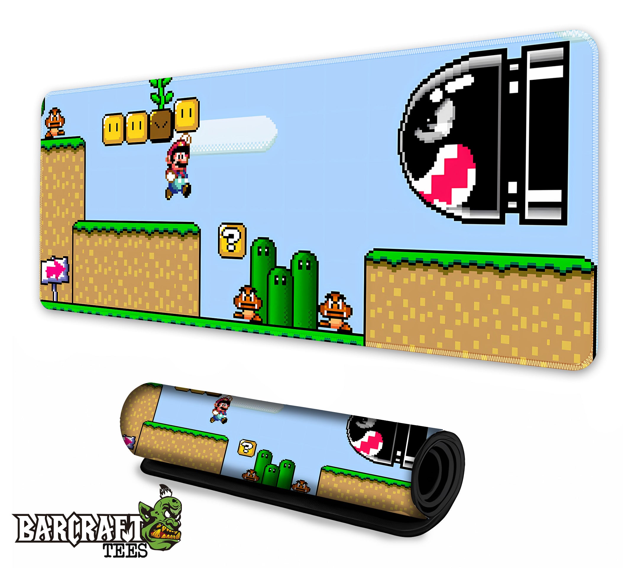 Spring Pad Mario Mario World Pad Mouse Gaming XL – Barcraft