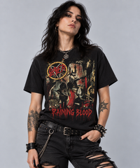 Camiseta Slayer RAINING BLOOD - Urbana Premium