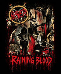 Camiseta Slayer RAINING BLOOD - Urbana Premium