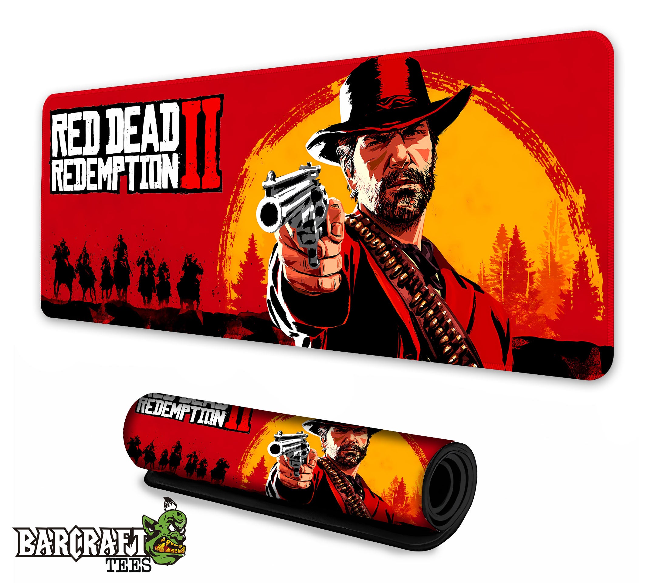 RDR2 Pad Mouse Gaming XL