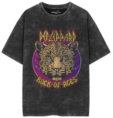 Rock Of Ages Acid Wash Oversized