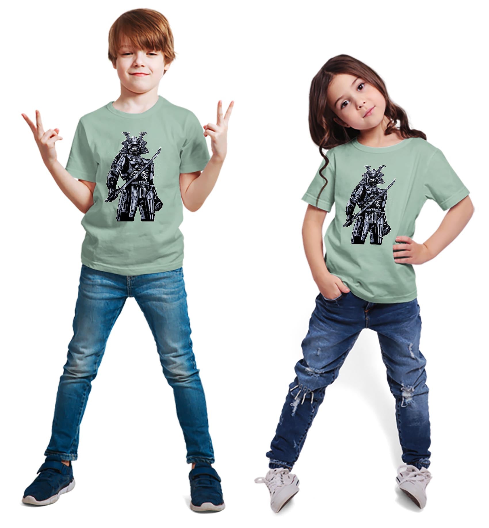 Samurai Robot Skull Kids