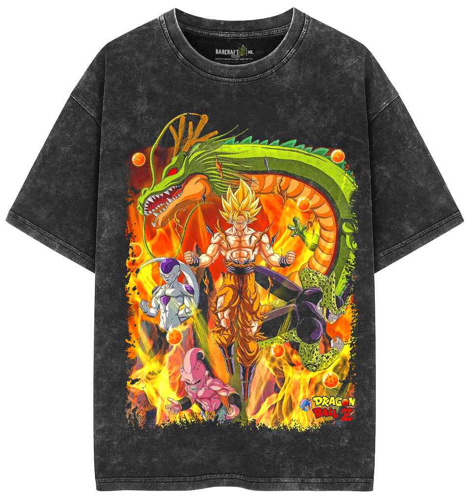 The Dragon Acid Wash Oversized