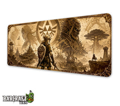 Mouse Pad XL Zelda Vs Ganon