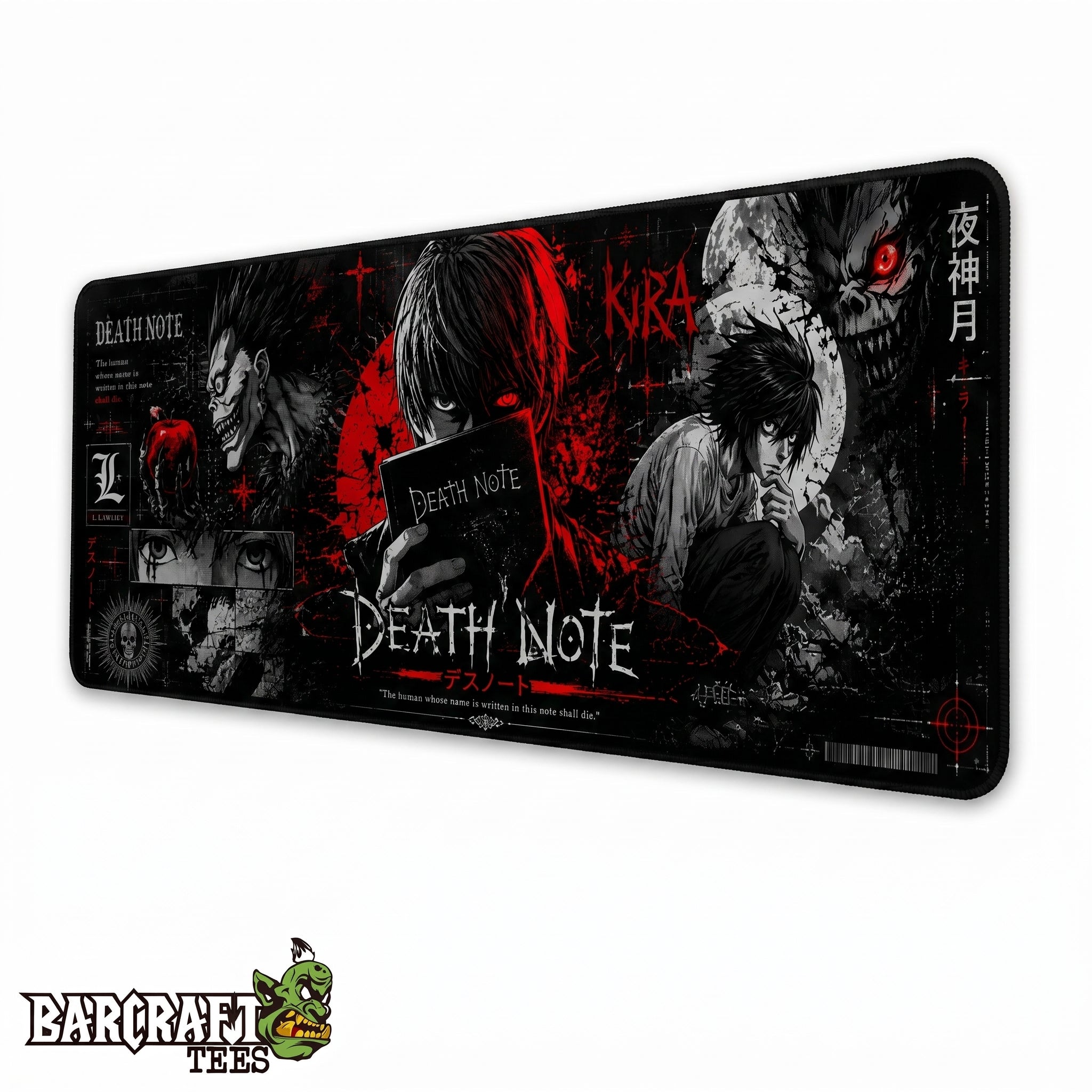 Mouse Pad XL Death Note: Kira's Wrath Edition