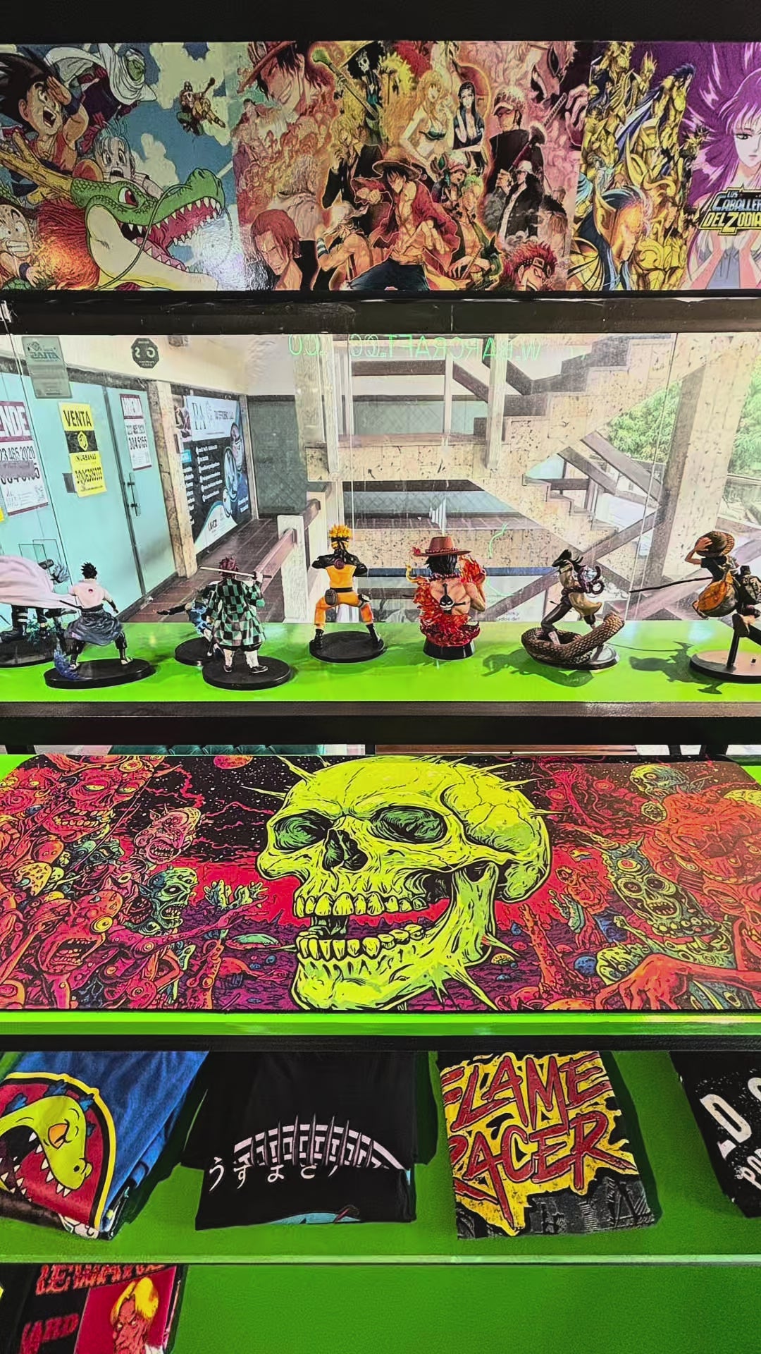 Psycho Skull Pad Mouse Gaming XL