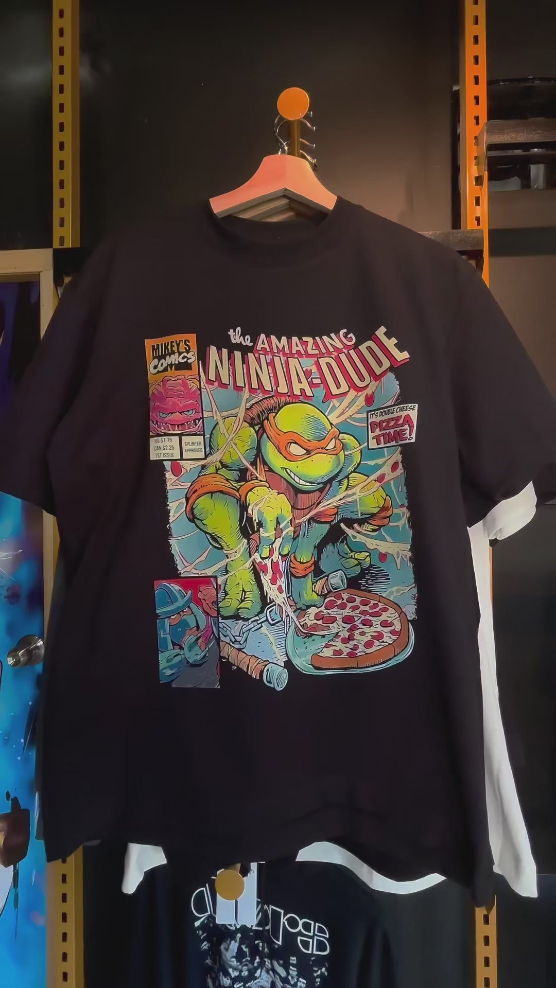 Camiseta Ninja Dude: Pizza Time! – Urbana Premium