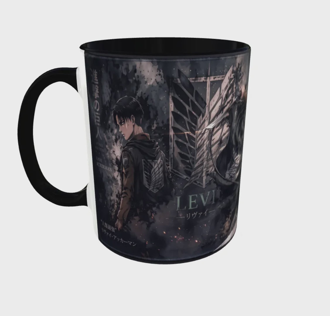Mug Shingeki no Kyojin Levi Ackerman