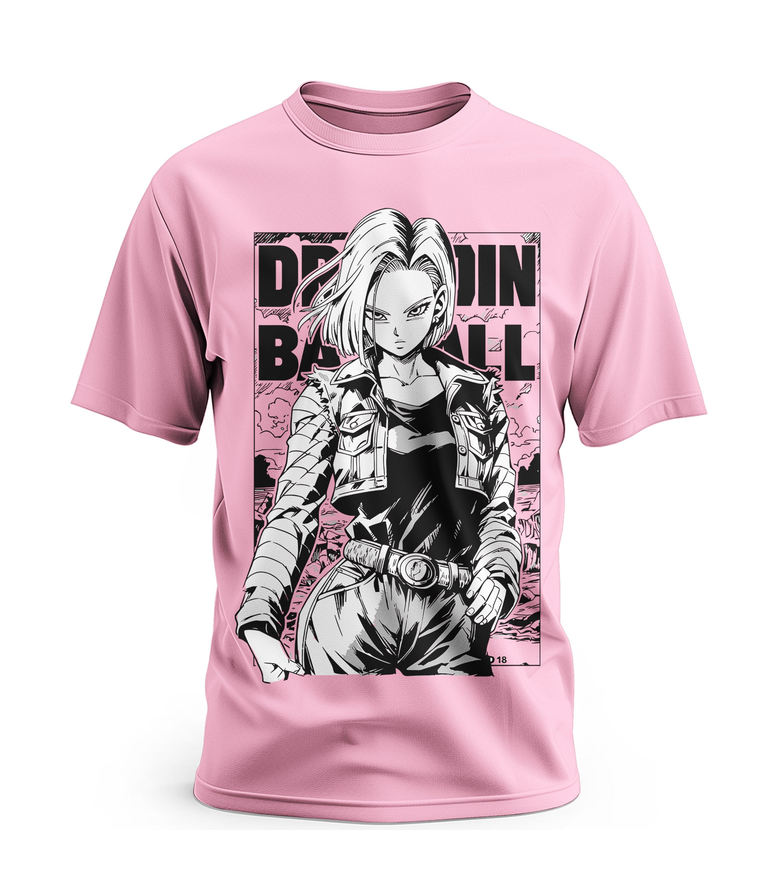 Camiseta Androide 18 Cold Instinct – Urbana Premium