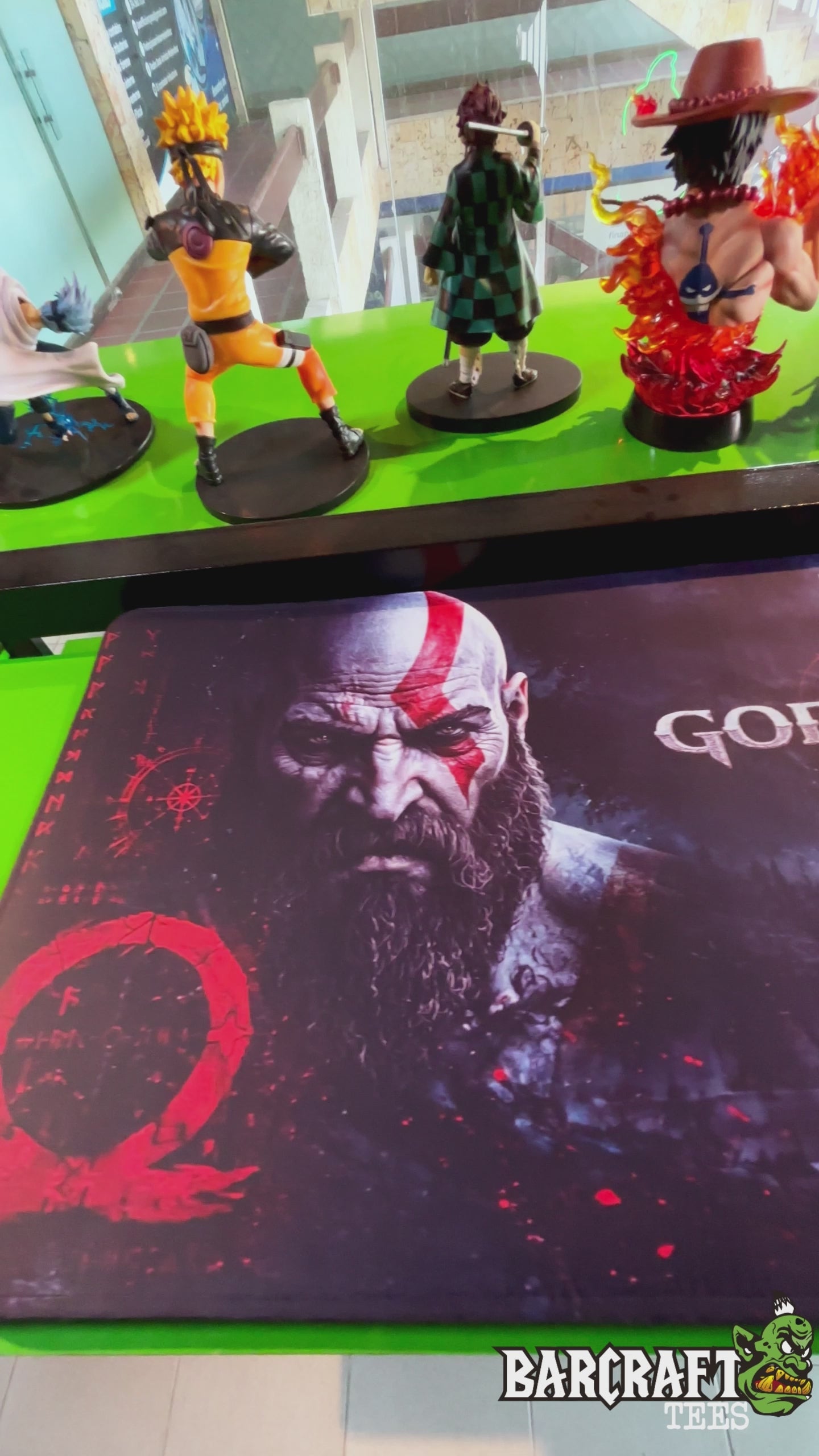 Mouse Pad XL God of War Tierras Nórdicas