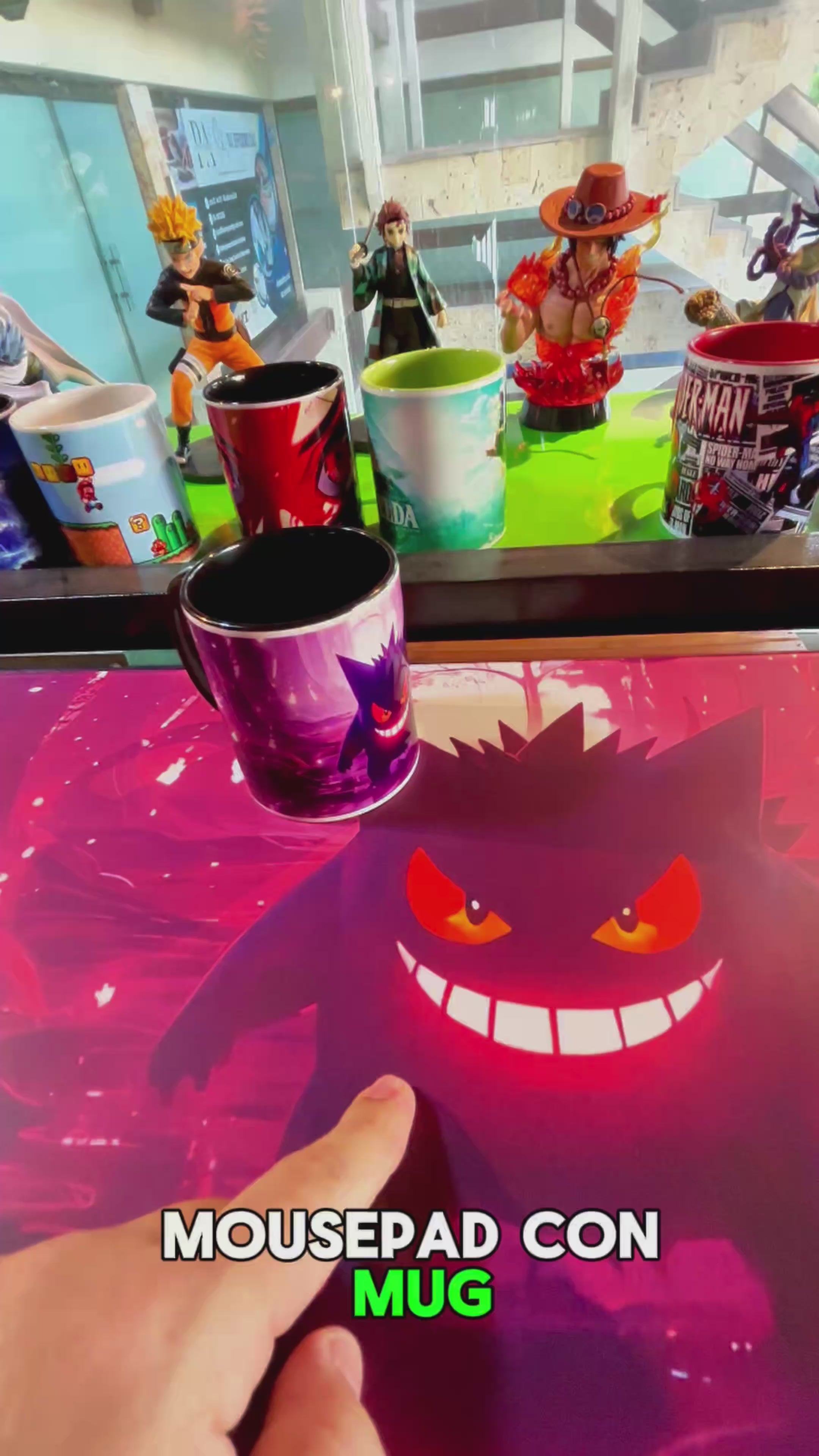 Mouse Pad XL Gengar Phantom Forest