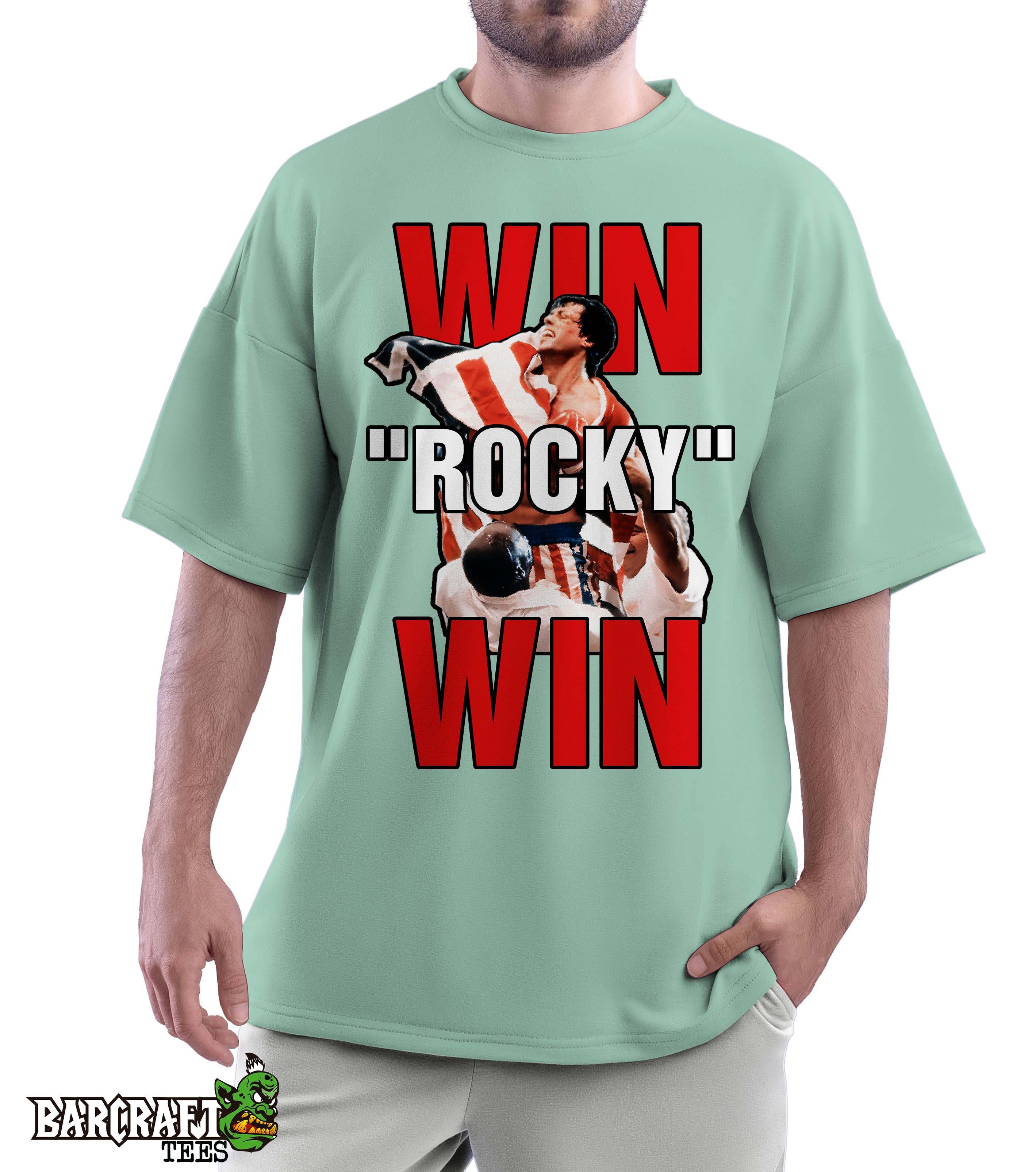 Win Rocky Win Oversize