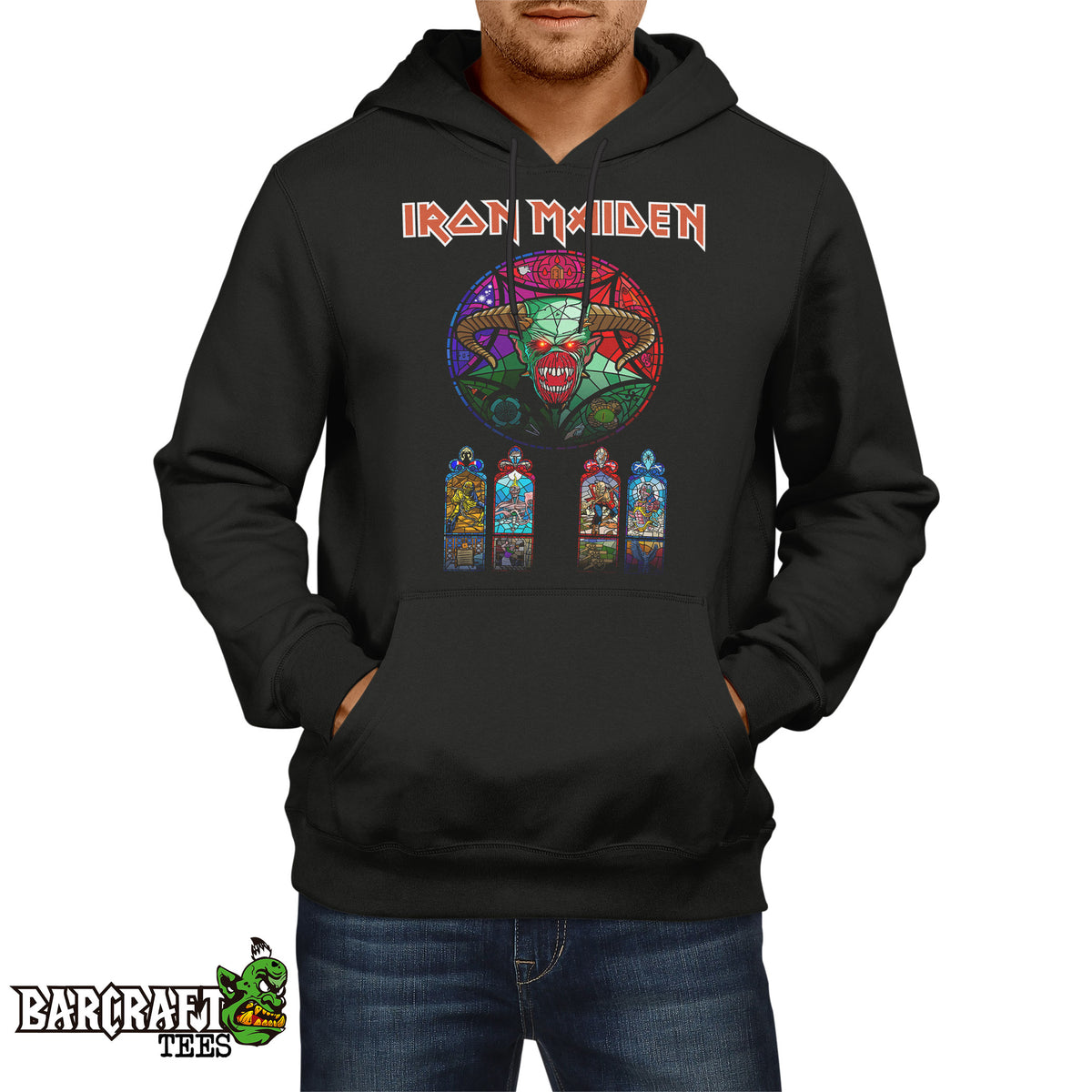 Iron maiden legacy of the beast hoodie - Barcraft