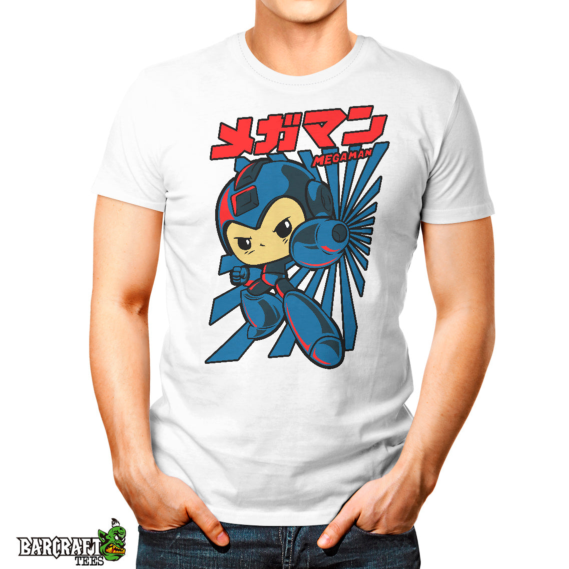 Meman Clothes Camiseta Megaman – Barcraft