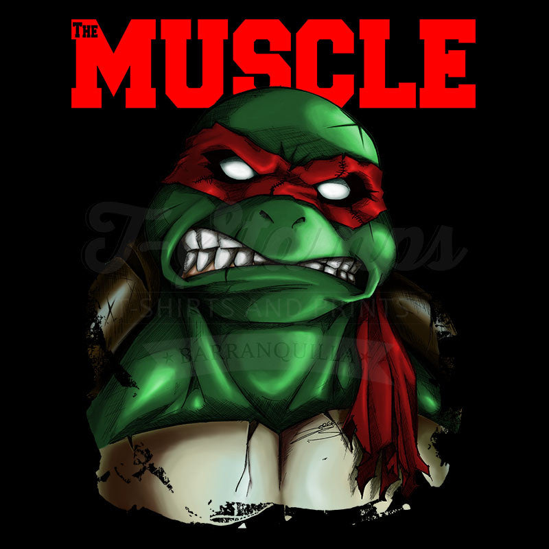 Camiseta Muscle, Ninja Turtles – Barcraft