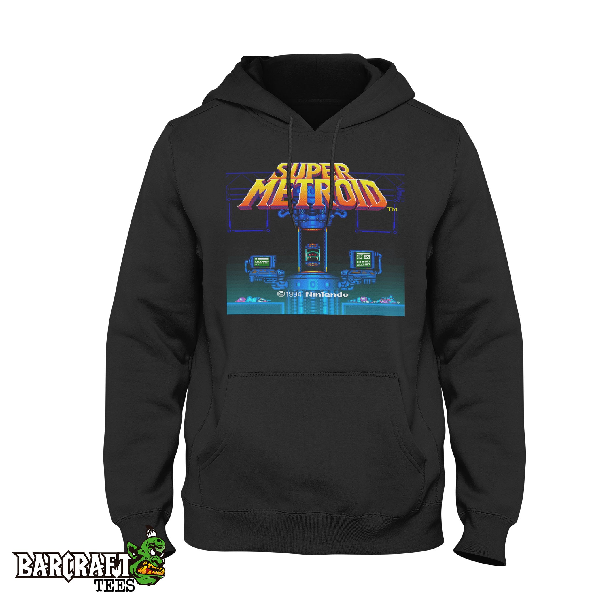 Super Metroid Retro Hoodie